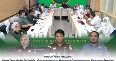 Bidang Intelijen Kejaksaan Negeri Pohuwato Mengikuti Zoom Meeting Pengawalan dan Monitoring Program Hilirisasi Perkebunan