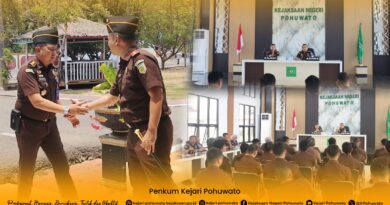 Kejari Pohuwato Terima Kunjungan Inspeksi Pemantauan Asisten Pengawasan Kejati Gorontalo