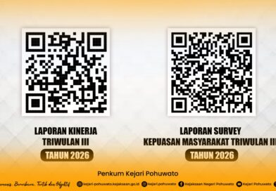 KEJAKSAAN NEGERI POHUWATO PUBLIKASIKAN SKM TAHUN 2026 DAN LKjIP TRIWULAN III TAHUN 2026